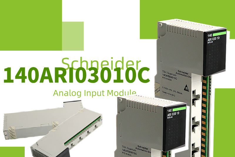 Optimierung industrieller Abläufe mit dem analogen Eingangsmodul 140ARI03010C von Schneider