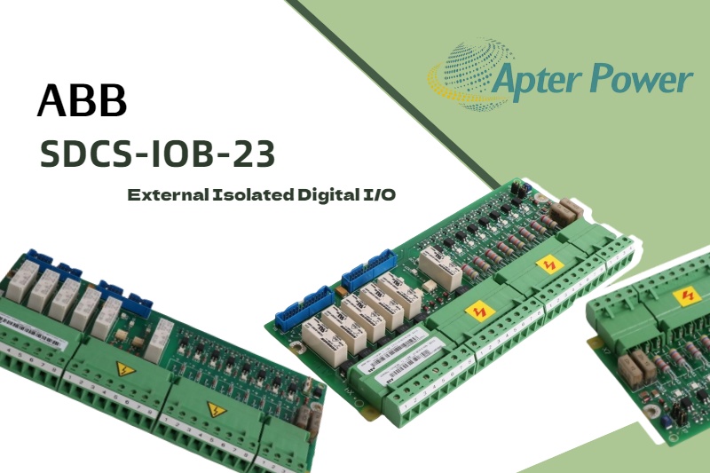 ABB SDCS-IOB-23: Der Schlüssel zu robusten industriellen E/A-Lösungen